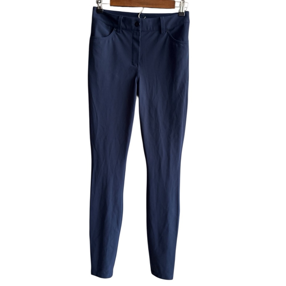 lululemon athletica Navy Slim Tech Trousers - Picture 7 of 16